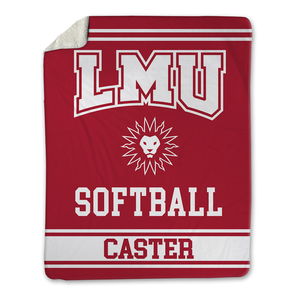 LMU - NCAA Softball : Kealani Caster - Blanket-0
