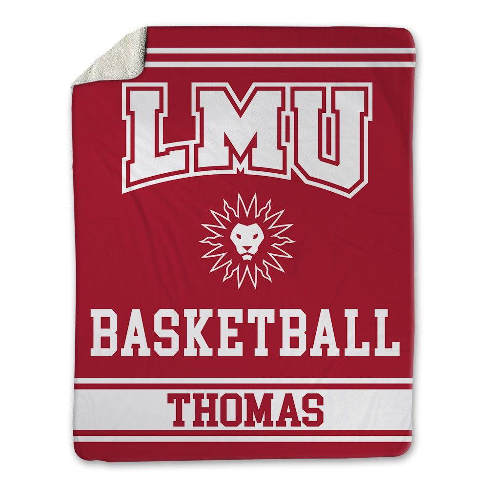 LMU - NCAA Men's Basketball : Aj Thomas - Blanket-0