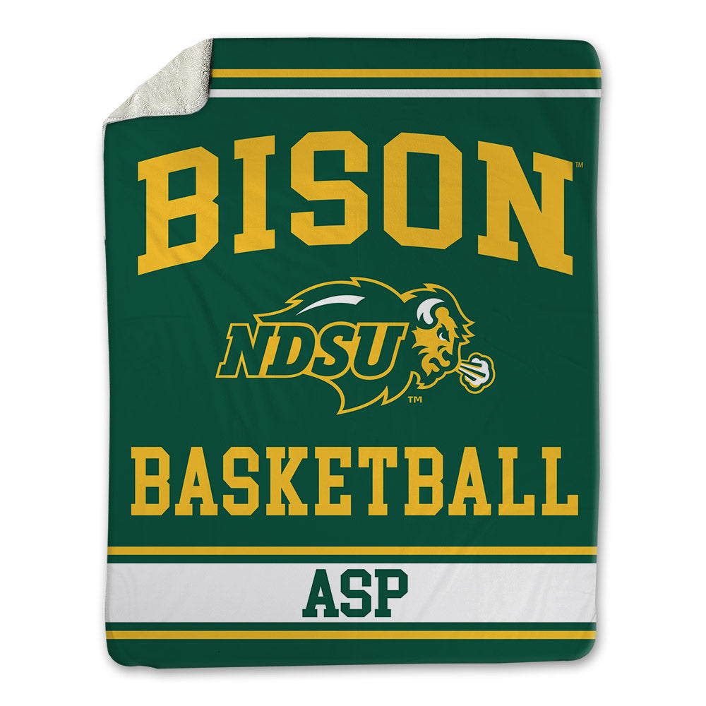 NDSU - NCAA Women's Basketball : Karrington Asp - Blanket-0