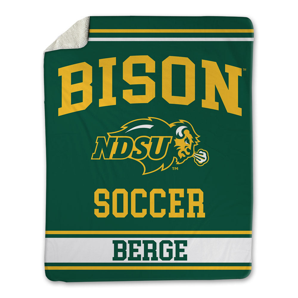 NDSU - NCAA Women's Soccer : Reese Berge - Blanket-0