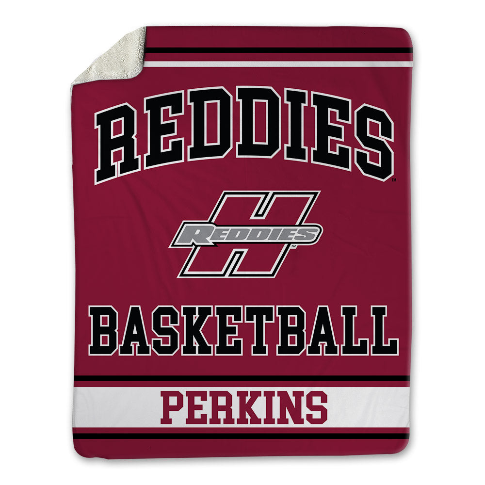 Henderson State - NCAA Men's Basketball : Deazhon Perkins - Blanket-0