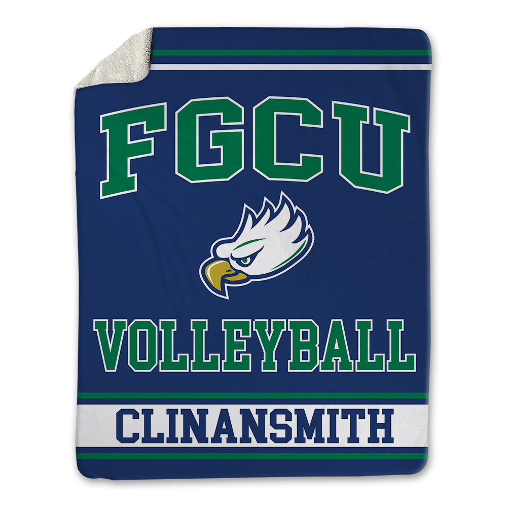FGCU - NCAA Women's Volleyball : Alona Clinansmith - Blanket-0