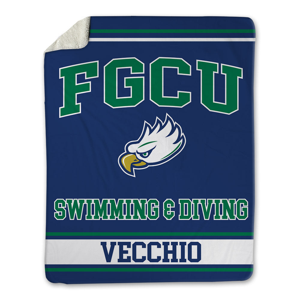 FGCU - NCAA Women's Swimming & Diving : Olivia Vecchio - Blanket-0