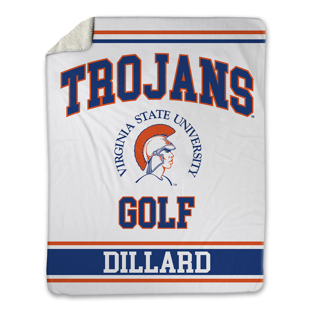 Virginia State - NCAA Men's Golf : Jacari Dillard - Blanket-0