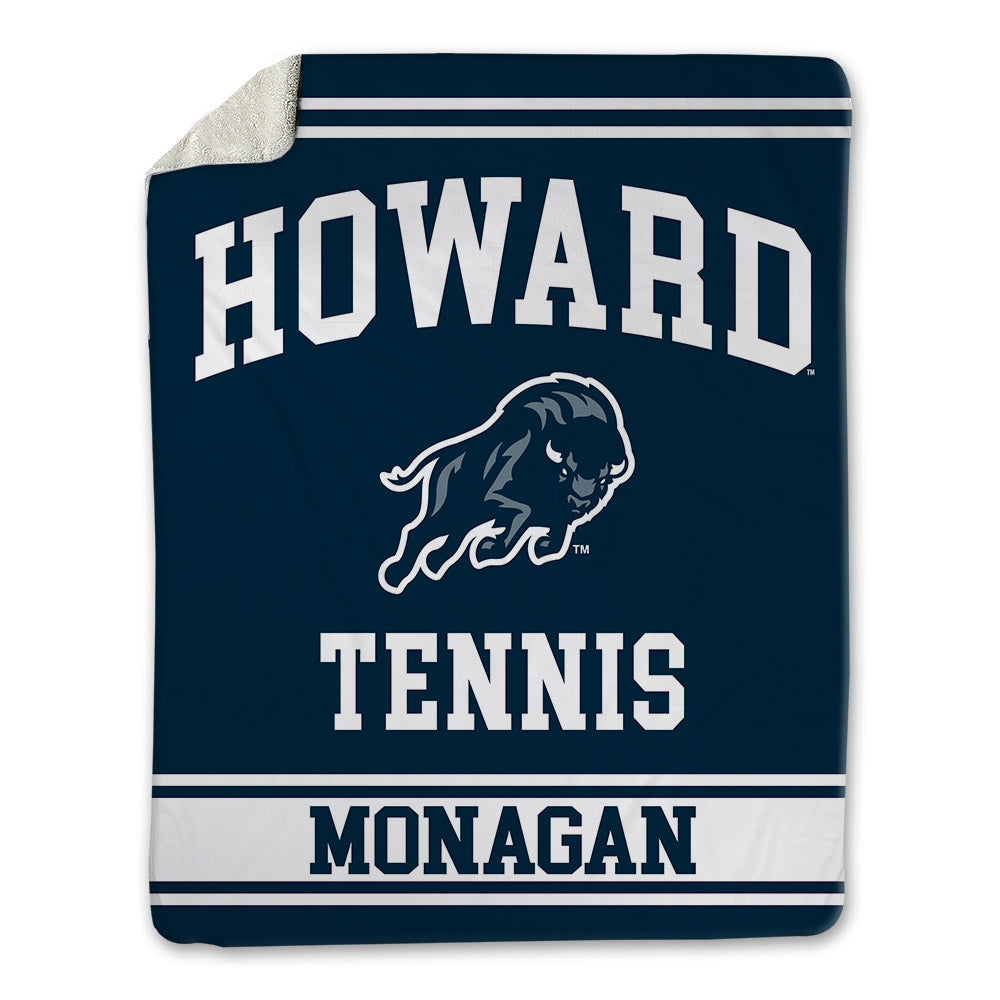 Howard - NCAA Men's Tennis : Alexander Monagan - Blanket-0