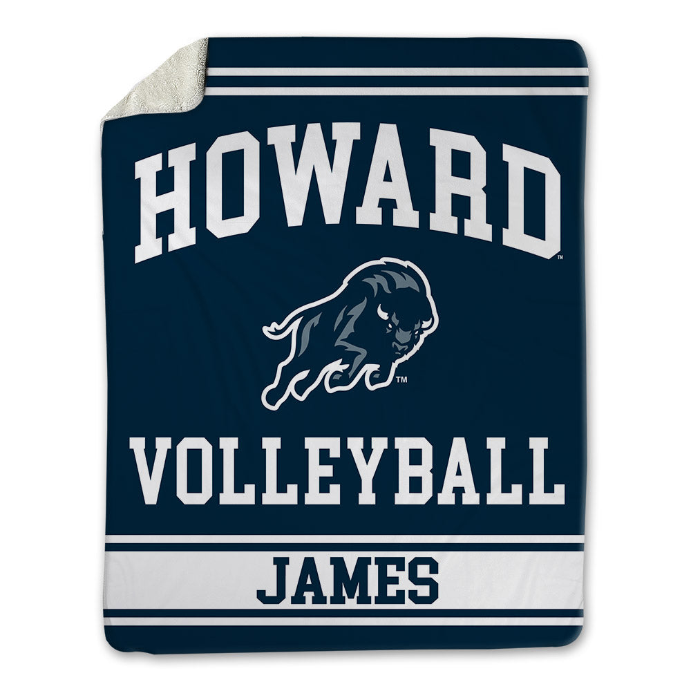 Howard - NCAA Women's Volleyball : Alexys James - Blanket-0