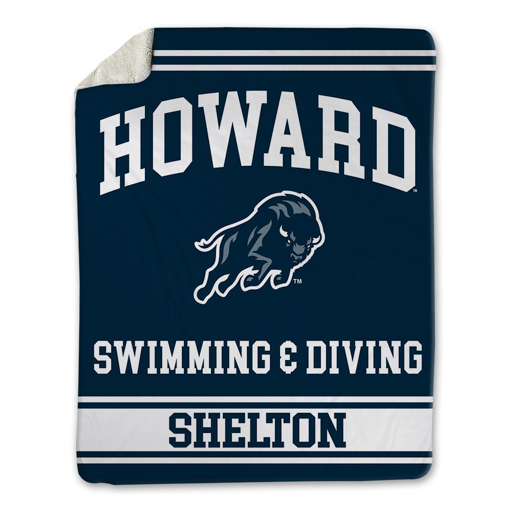 Howard - NCAA Women's Swimming & Diving : Sydney Shelton - Blanket-0