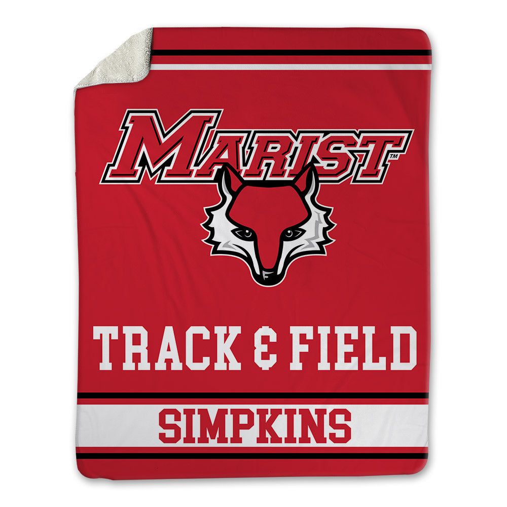 Marist - NCAA Men's Track & Field : Manasi Simpkins - Blanket-0