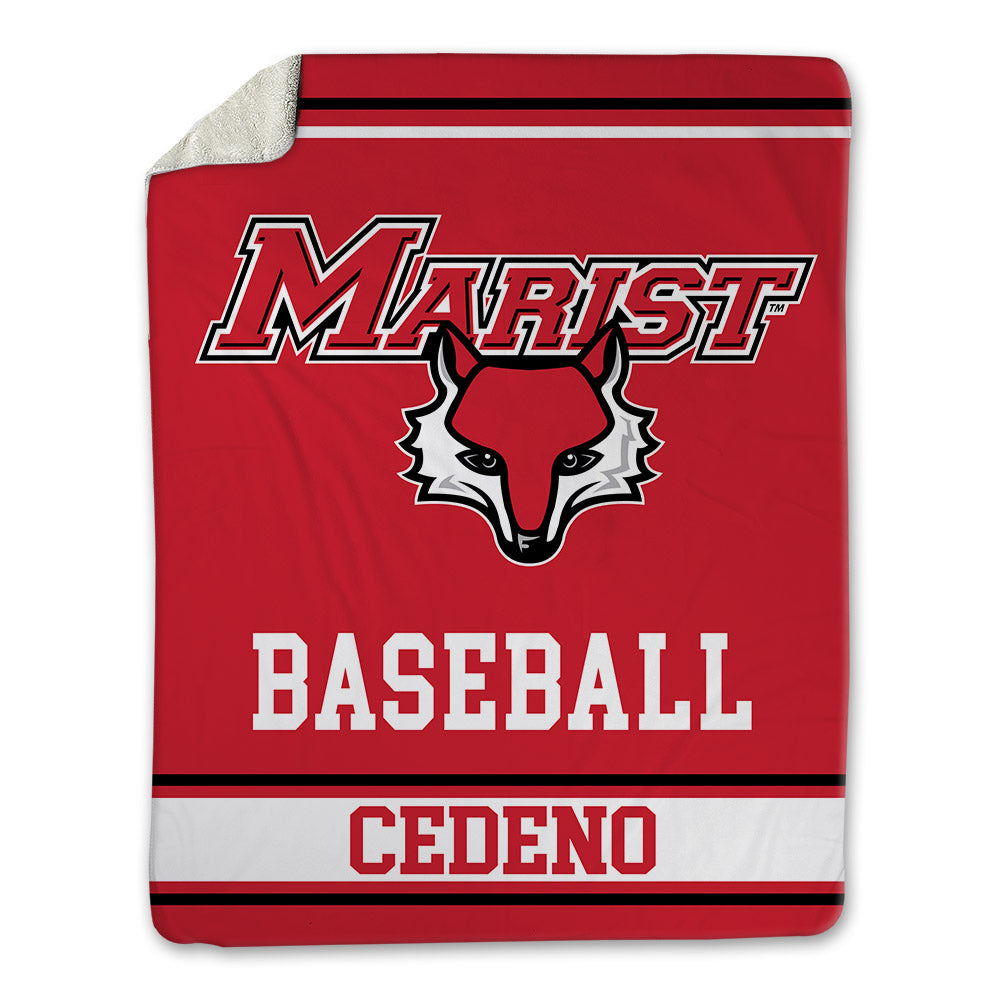 Marist - NCAA Baseball : Luis Cedeno - Blanket-0