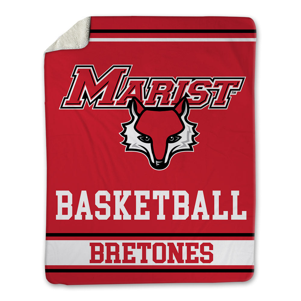 Marist - NCAA Women's Basketball : Kasey Bretones - Blanket-0