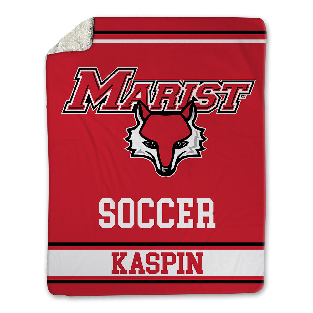 Marist - NCAA Men's Soccer : Ben Kaspin - Blanket-0