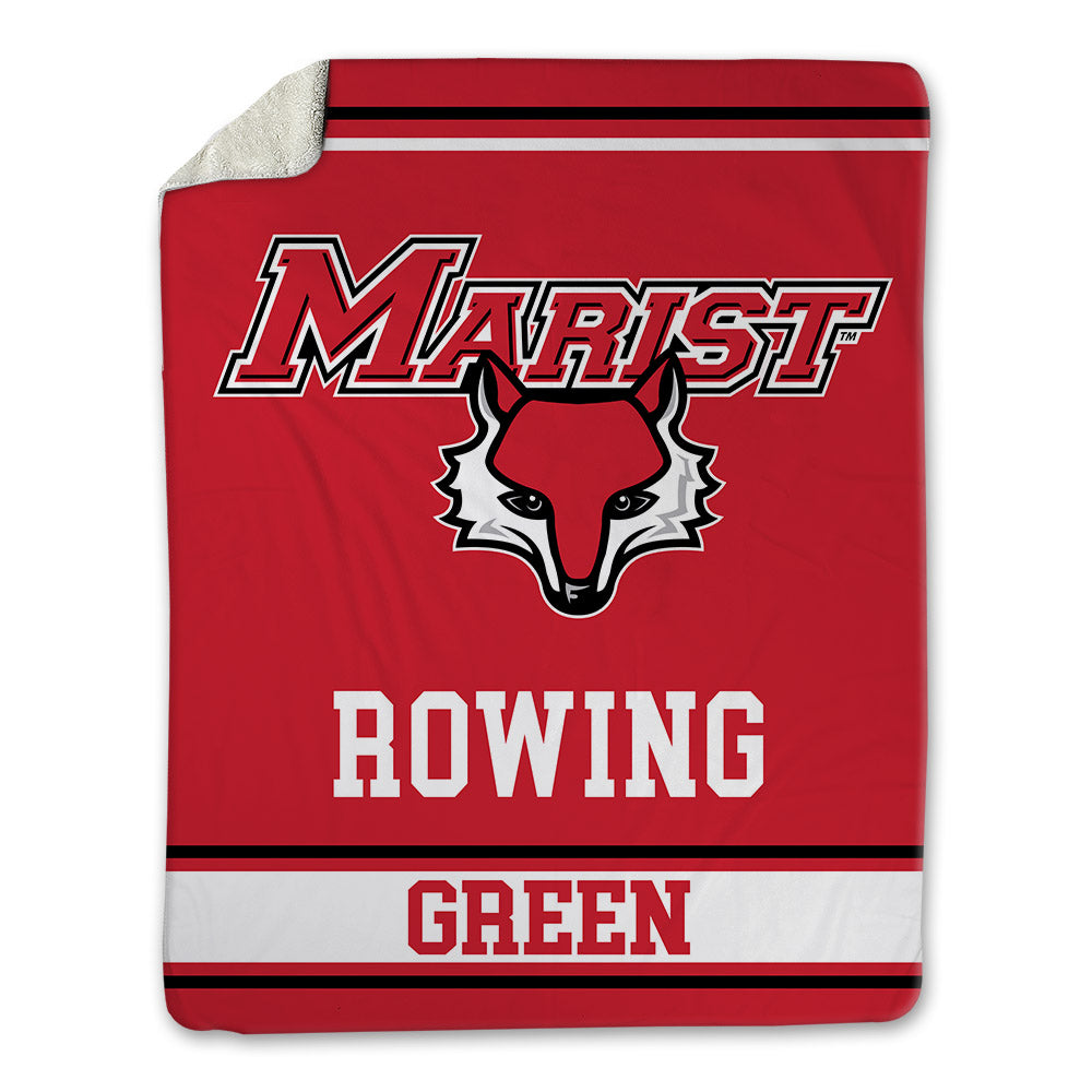 Marist - NCAA Women's Rowing : Lilly Green - Blanket-0
