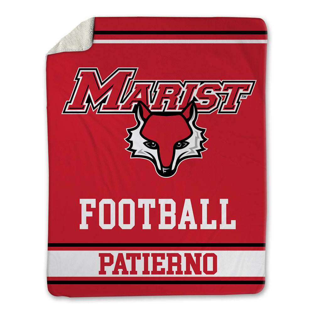 Marist - NCAA Football : Joey Patierno - Blanket-0