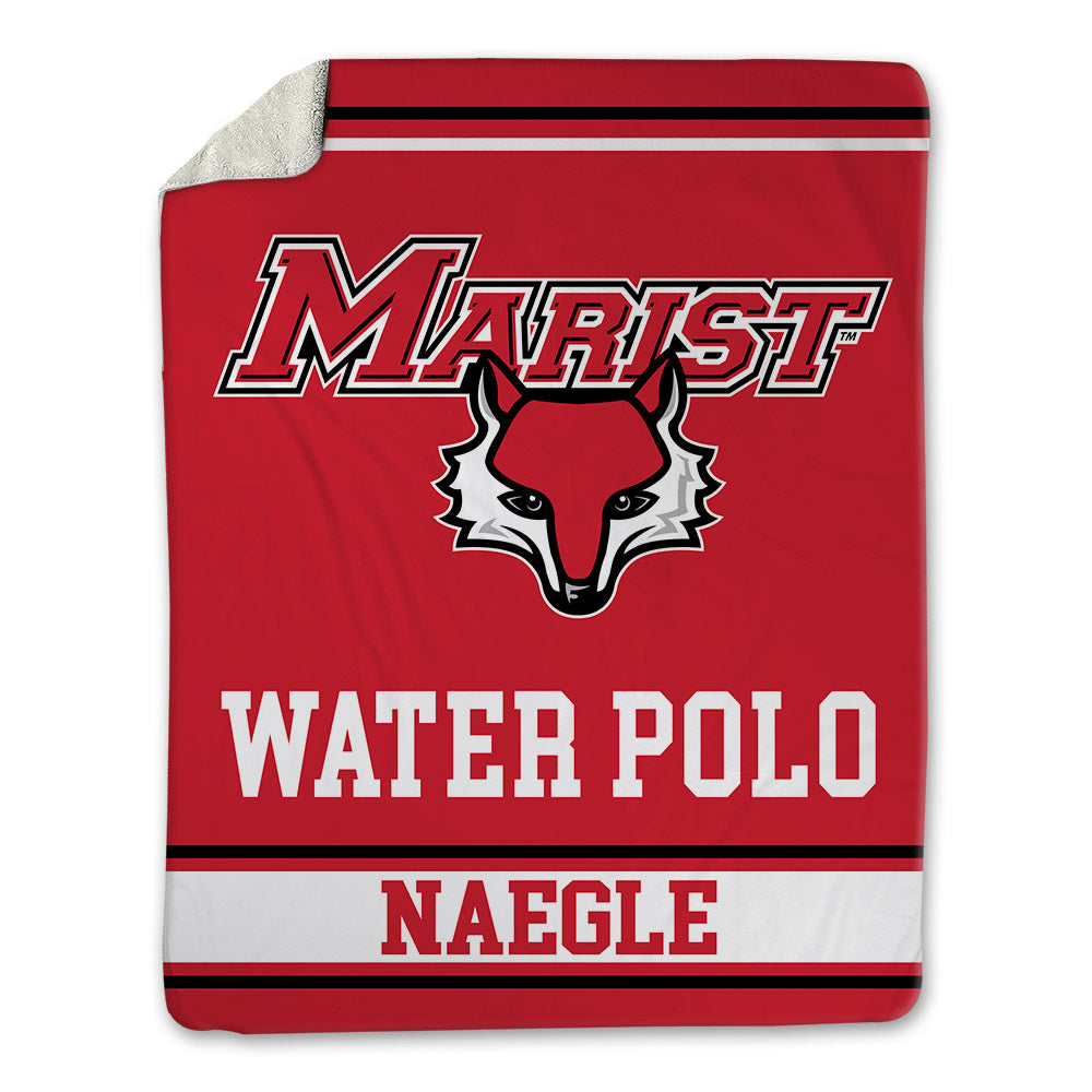 Marist - NCAA Women's Water Polo : Paige Naegle - Blanket-0