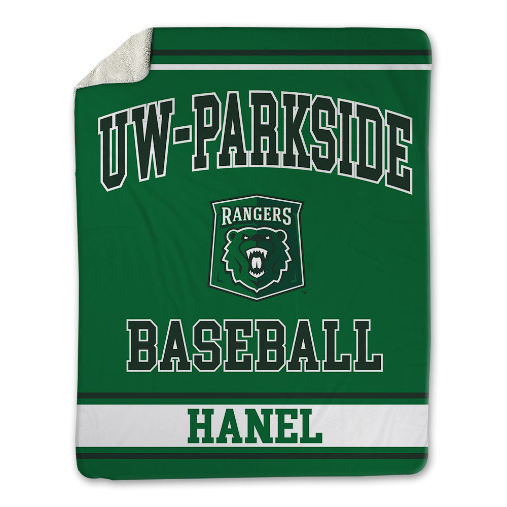 UW Parkside - NCAA Baseball : Nathan Hanel - Blanket-0