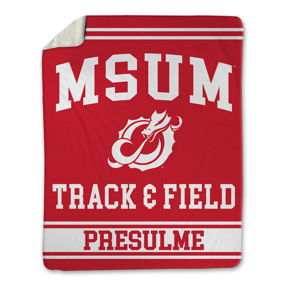 MSUM - NCAA Women's Track & Field : Ahniesha Presulme - Blanket-0