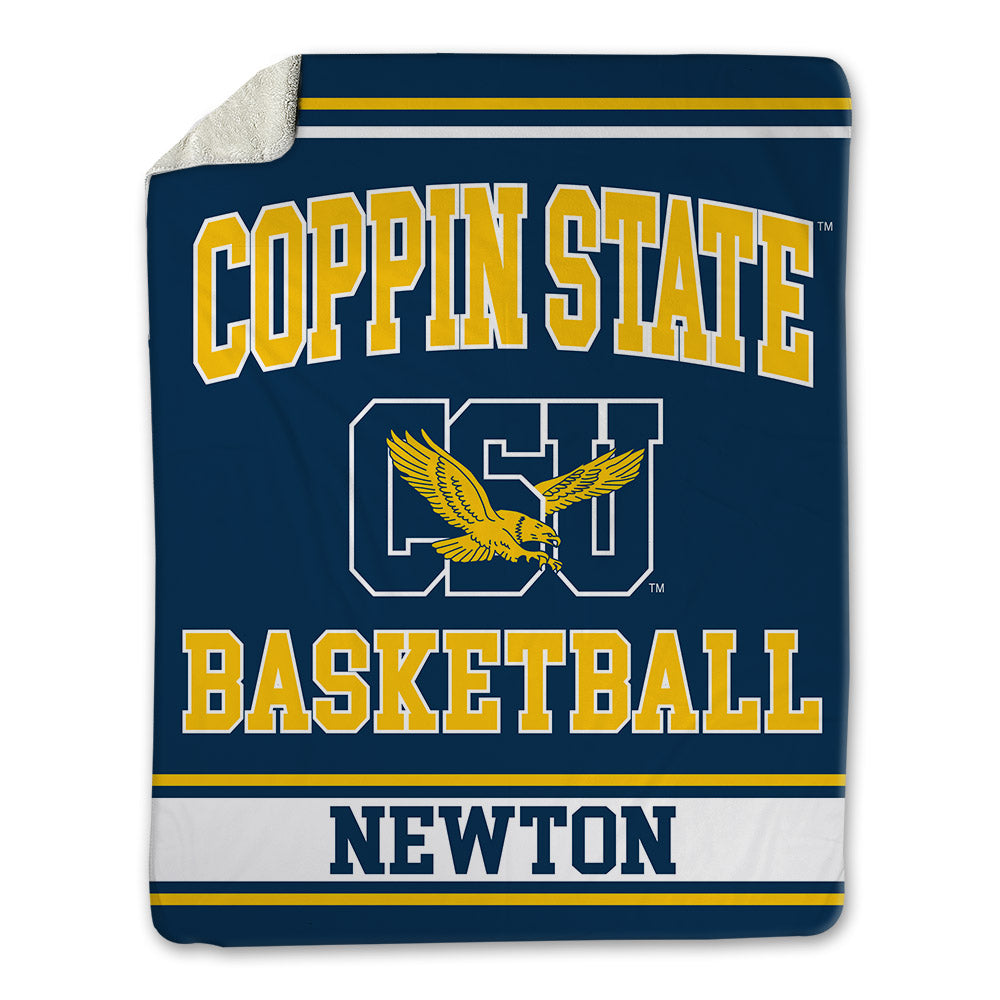Coppin State - NCAA Women's Basketball : Seimone Newton - Blanket-1