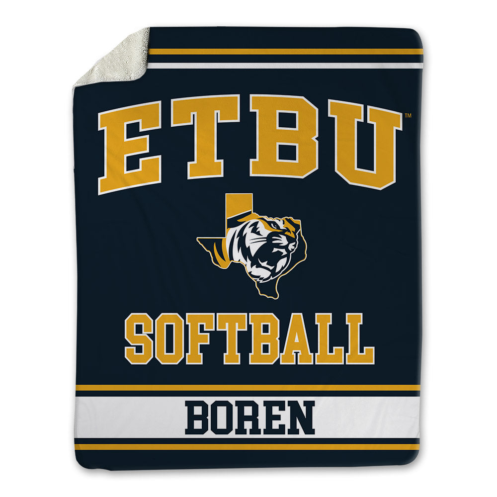 ETBU - NCAA Softball : Emma Boren - Blanket-0