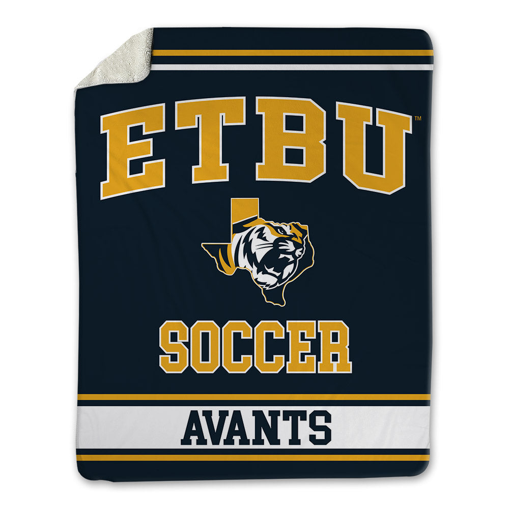 ETBU - NCAA Women's Soccer : Kenadie Avants - Blanket-0