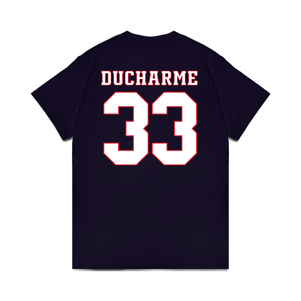 UConn - NCAA Women's Basketball : Caroline Ducharme - Ball is Life - Huskies In the Woods Premium T-Shirt-1