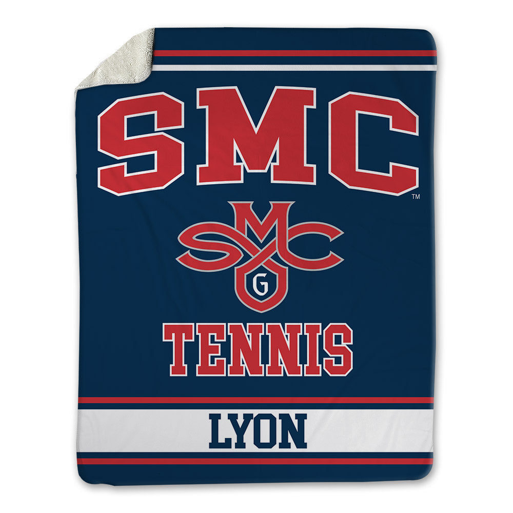 SMC - NCAA Men's Tennis : Joey Lyon - Blanket-0