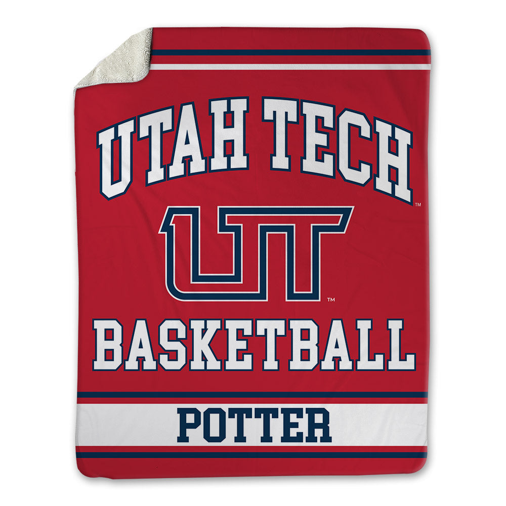 Utah Tech - NCAA Men's Basketball : Ethan Potter - Blanket-0