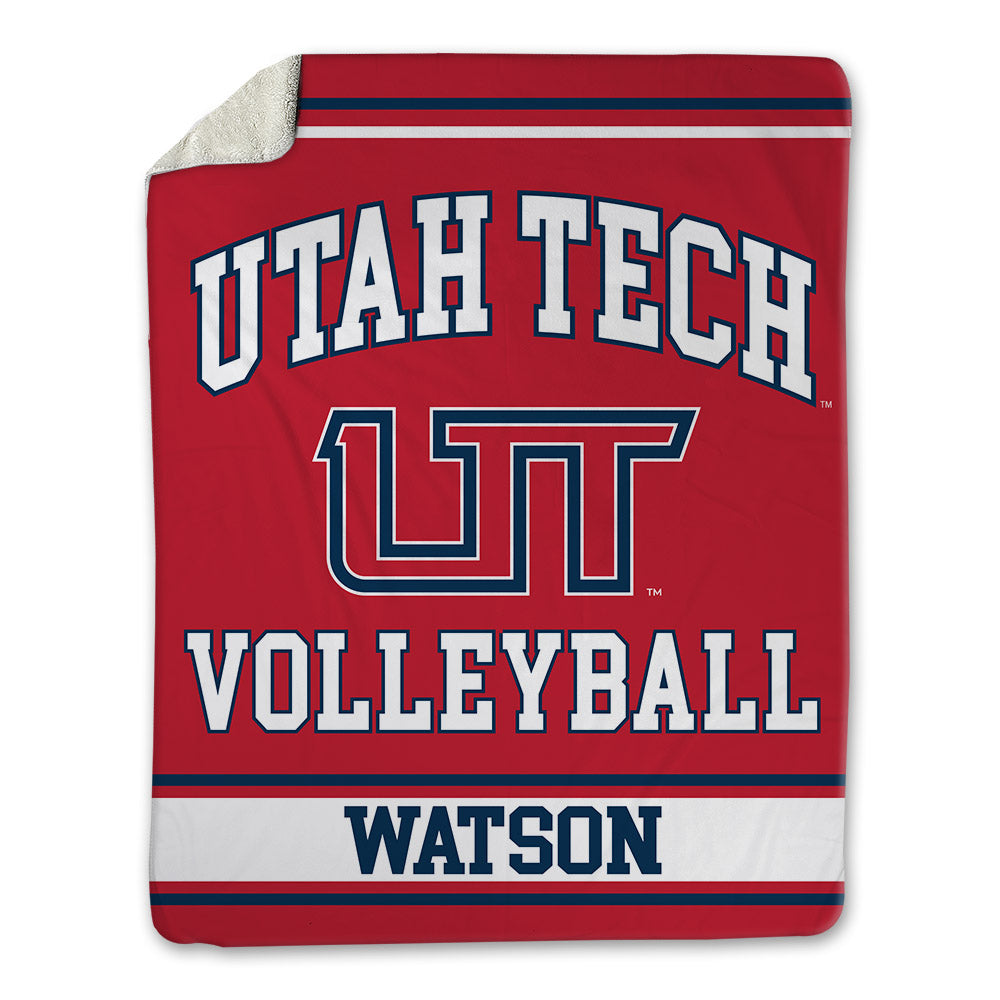 Utah Tech - NCAA Women's Volleyball : Kaleinani Watson - Blanket-0