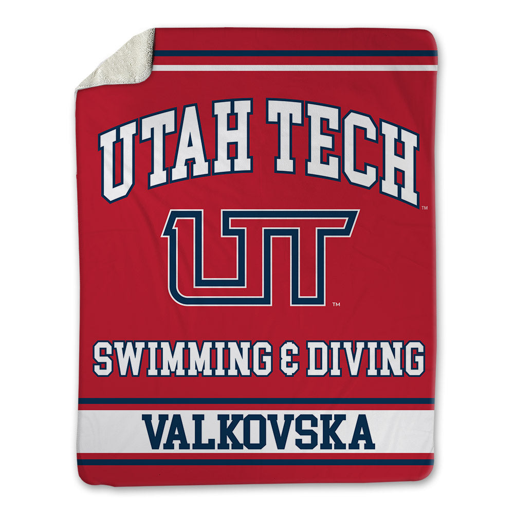 Utah Tech - NCAA Women's Swimming & Diving : Marta Valkovska - Blanket-0