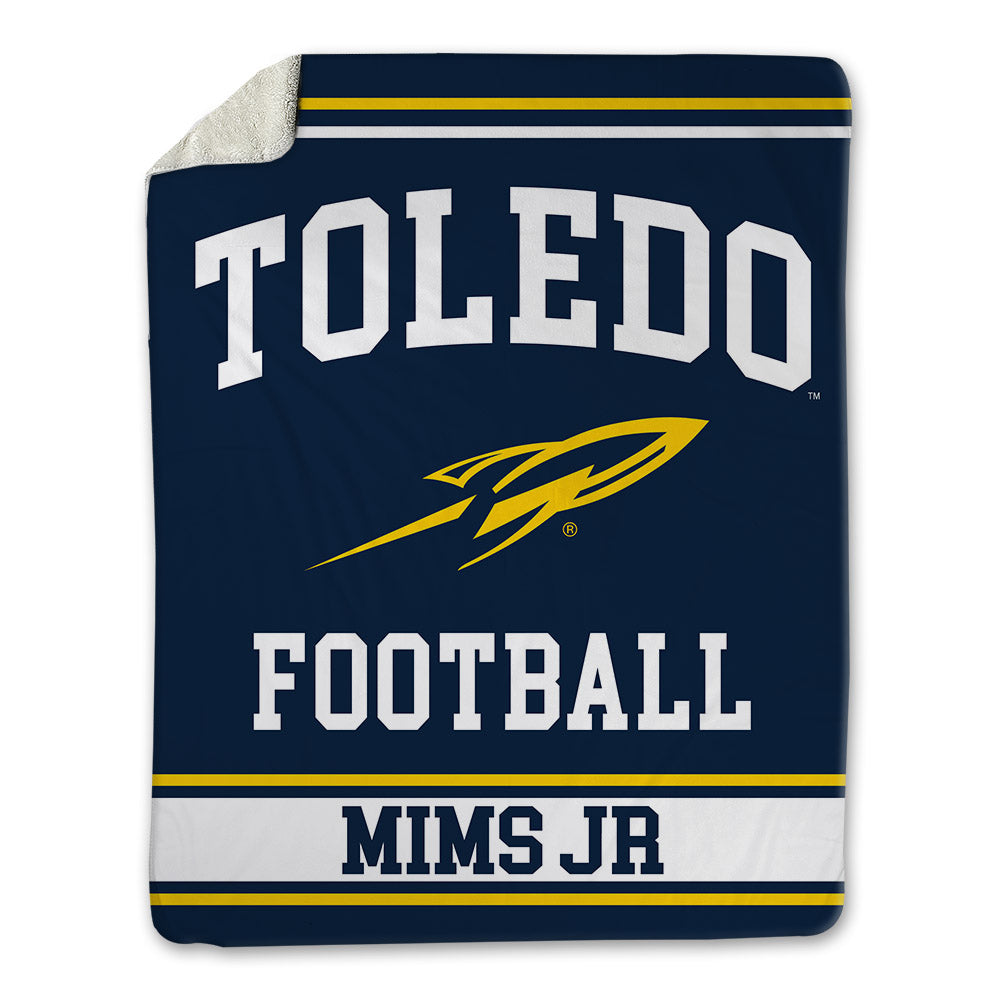 Toledo - NCAA Football : Omar Mims Jr - Blanket-0