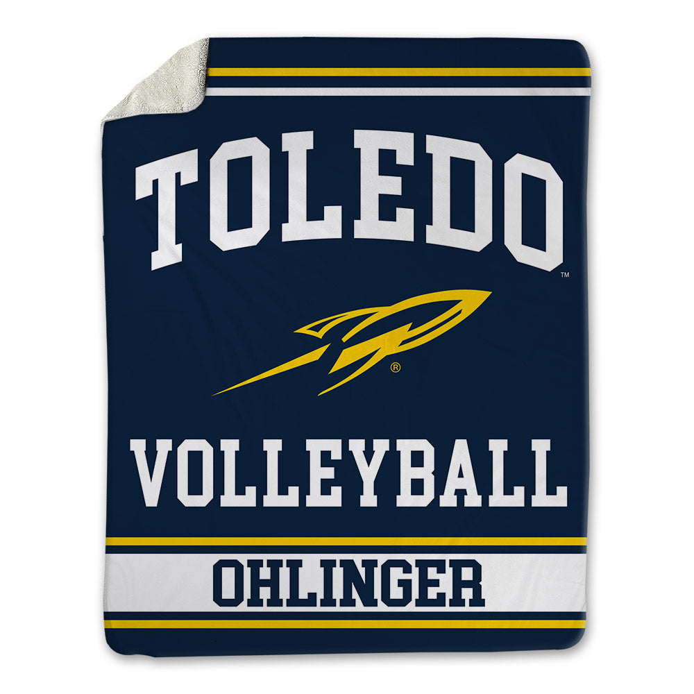 Toledo - NCAA Women's Volleyball : Ali Ohlinger - Blanket-0