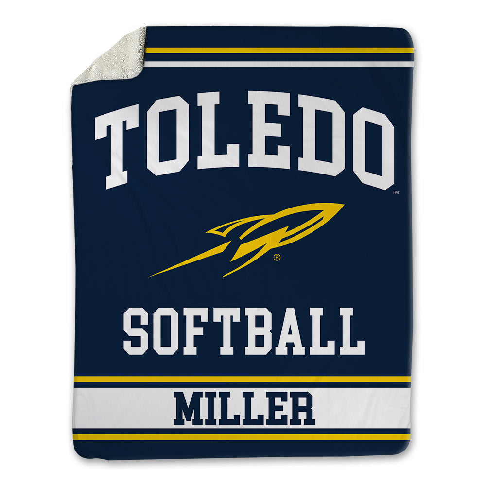 Toledo - NCAA Softball : Audrey Miller - Blanket-0