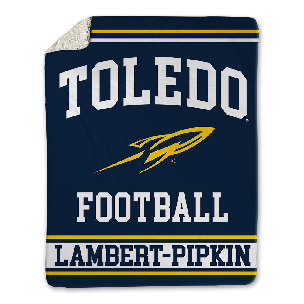 Toledo - NCAA Football : Lucas Lambert-Pipkin - Blanket-0