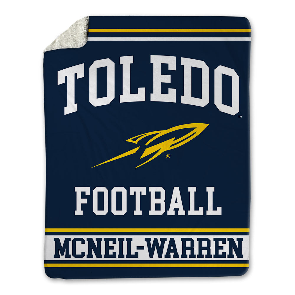 Toledo - NCAA Football : Emmanuel McNeil-Warren - Blanket-0