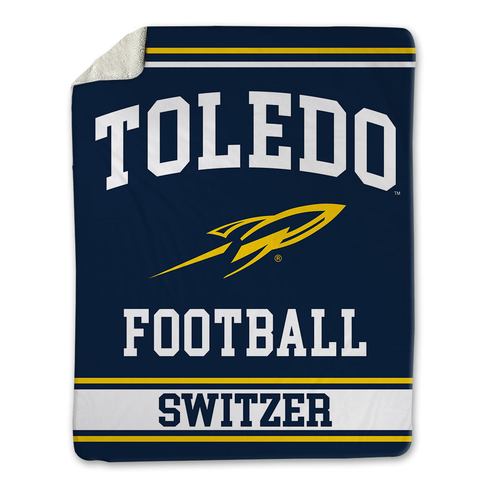 Toledo - NCAA Football : Isiah Switzer - Blanket-0