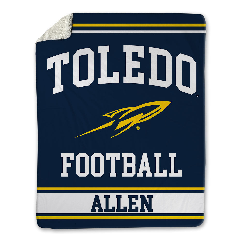 Toledo - NCAA Football : Julian Allen - Blanket-0