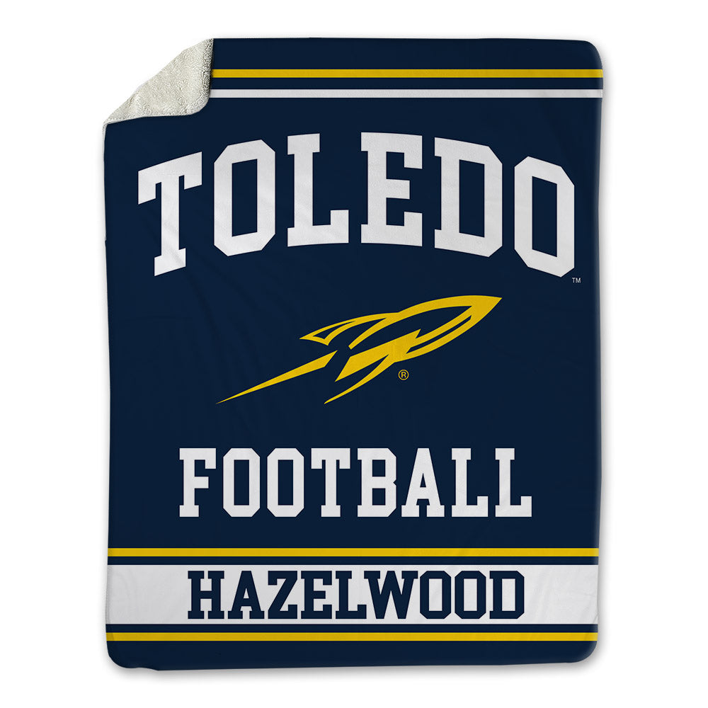 Toledo - NCAA Football : Carlos Hazelwood - Blanket-0