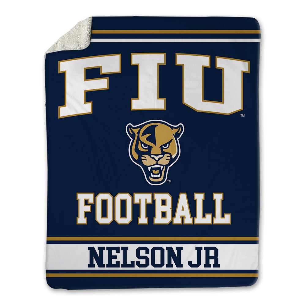 FIU - NCAA Football : Eric Nelson Jr - Blanket-0