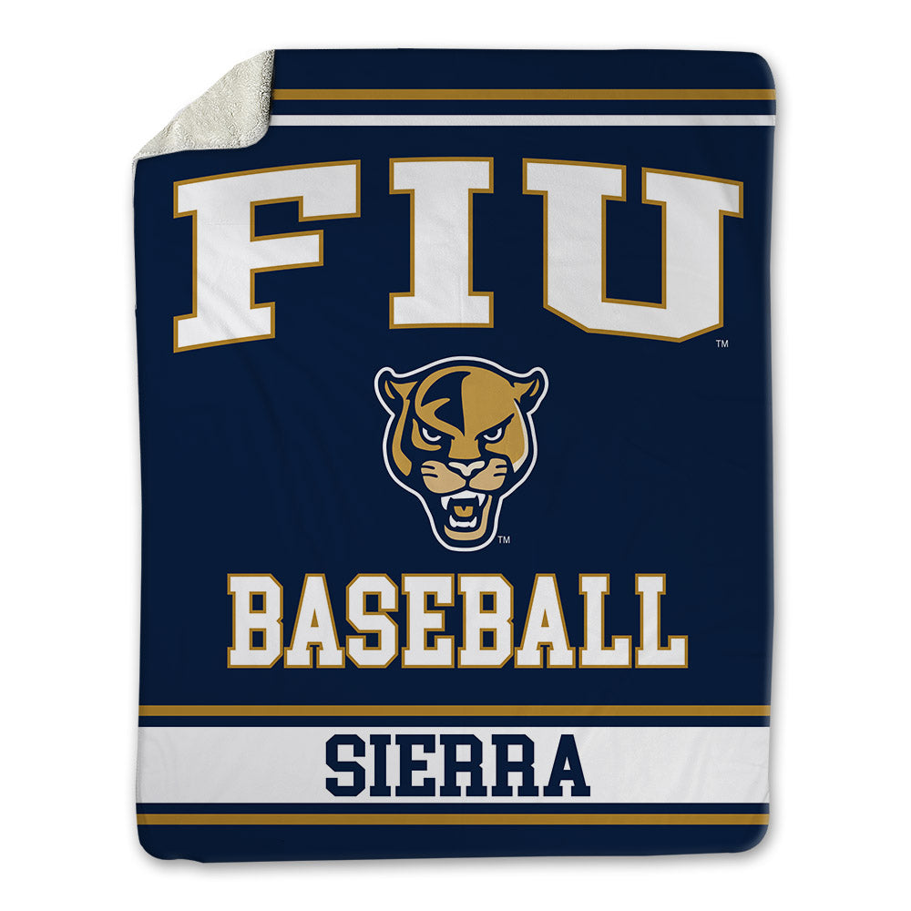 FIU - NCAA Baseball : Enrique Sierra - Blanket-0