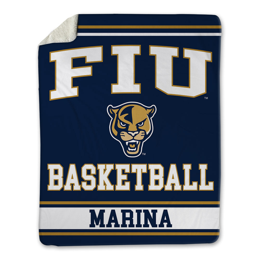 FIU - NCAA Women's Basketball : Claudia Marina - Blanket-0