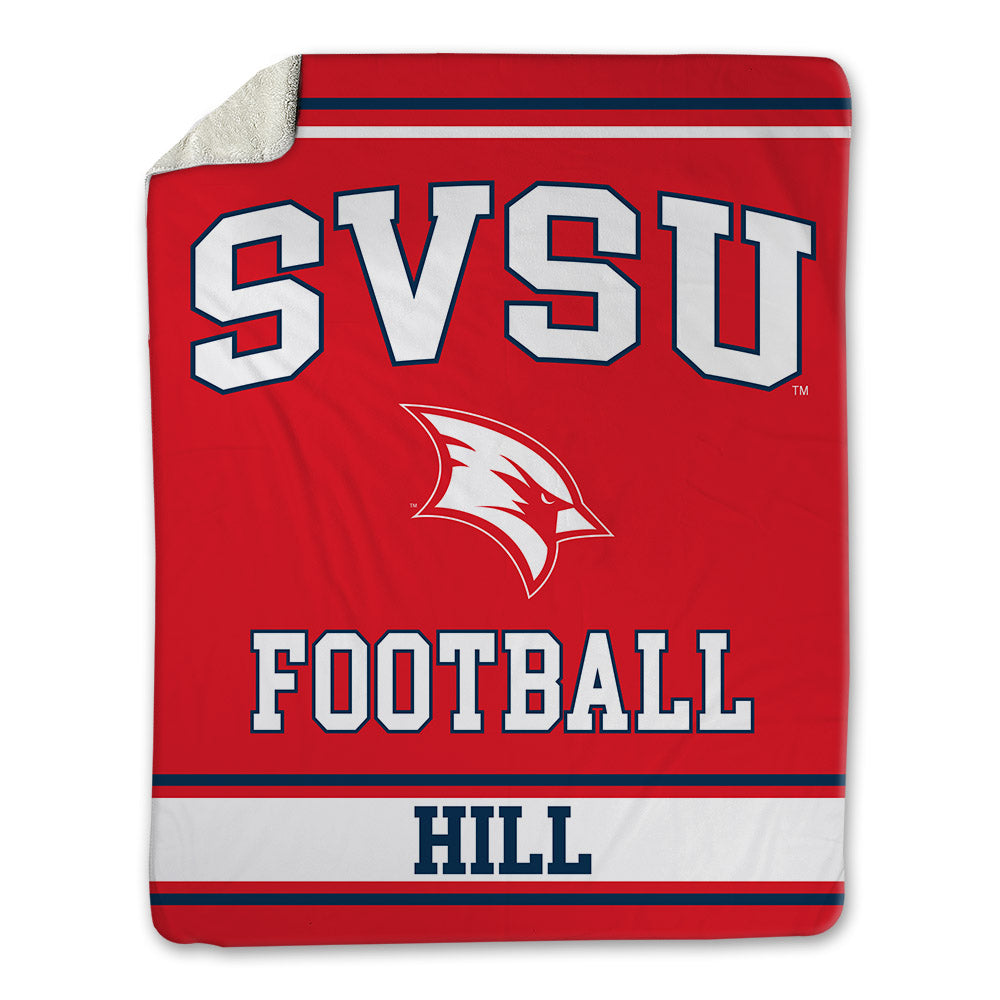 Saginaw Valley - NCAA Football : Allon Hill - Blanket-0