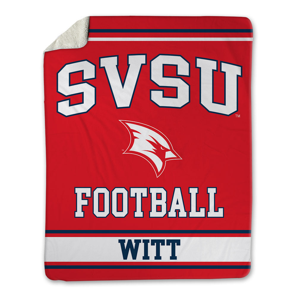 Saginaw Valley - NCAA Football : Trevor Witt - Blanket-0