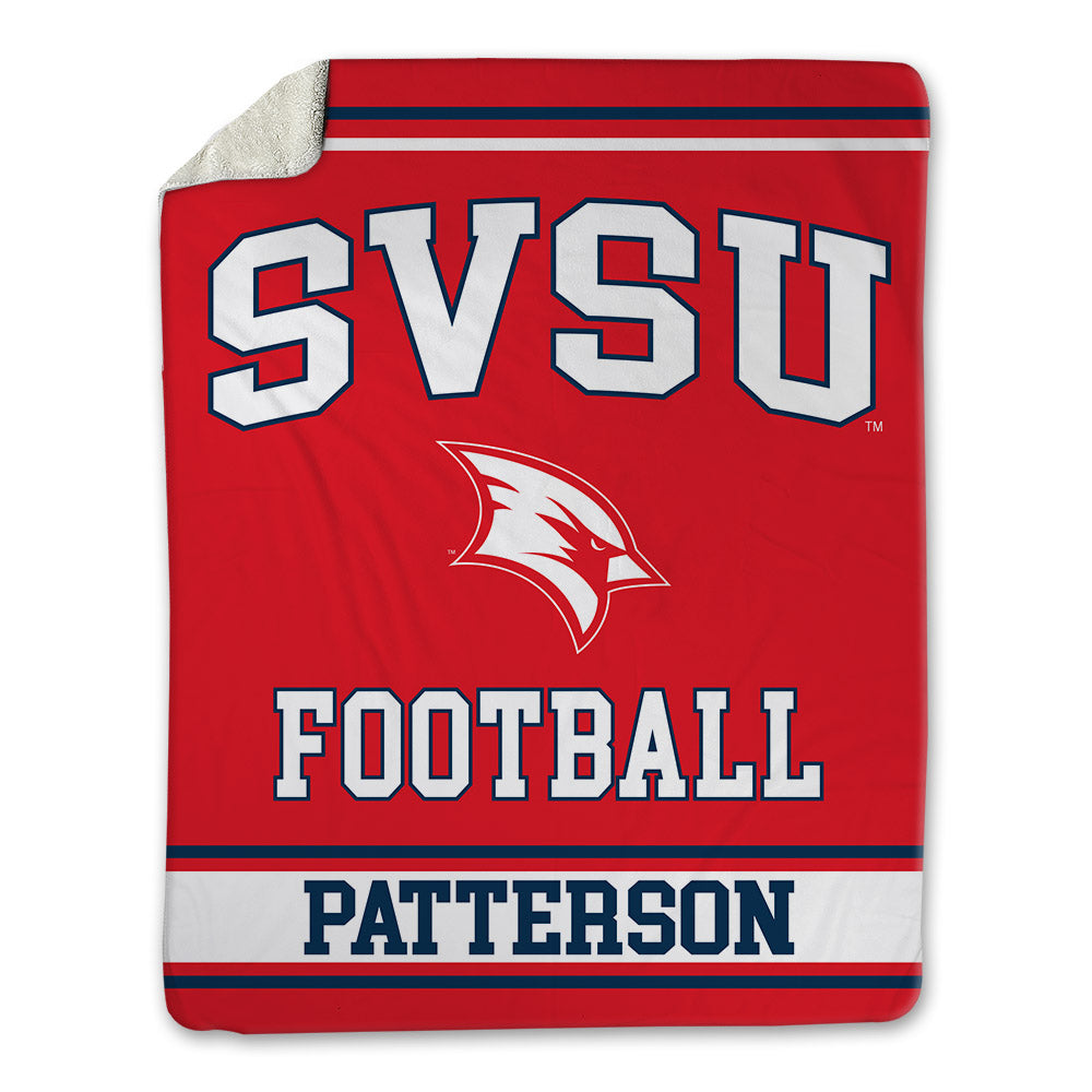 Saginaw Valley - NCAA Football : Nicholas Patterson - Blanket-0