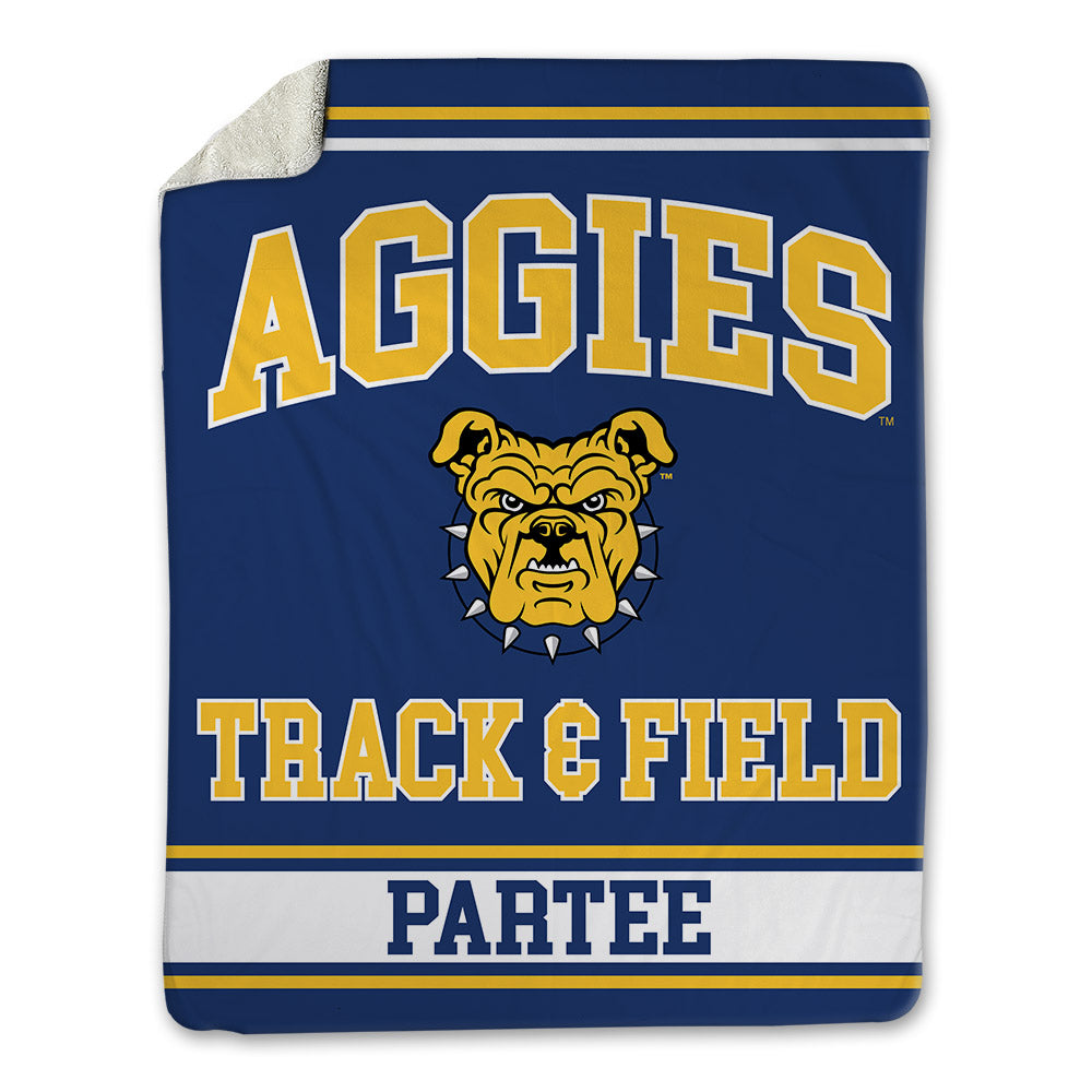 North Carolina A&T - NCAA Men's Track & Field : Xavier Partee - Blanket-0