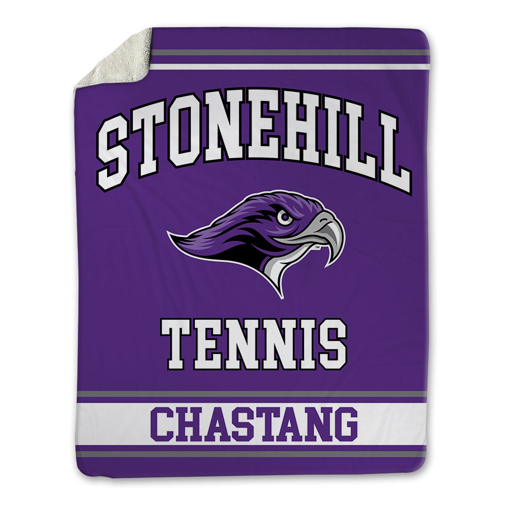 Stonehill - NCAA Men's Tennis : Alexis Chastang - Blanket-0