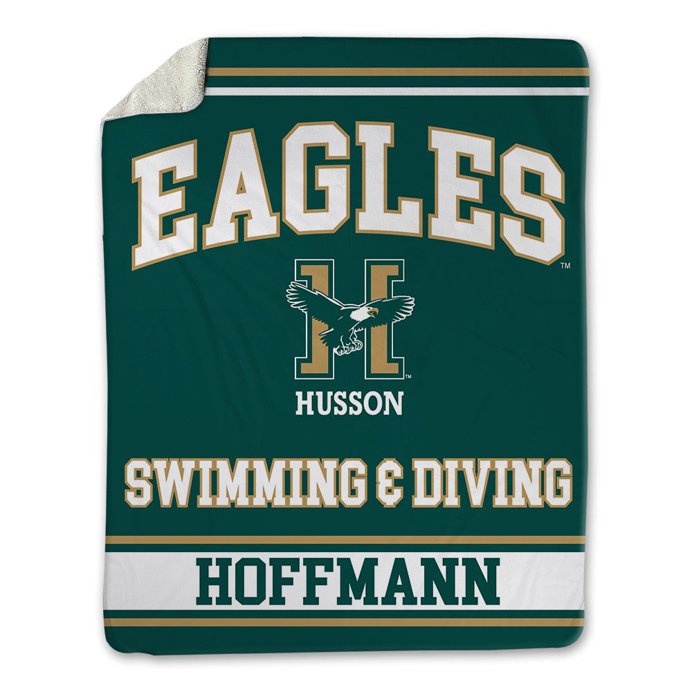 Husson - NCAA Women's Swimming & Diving : Gabrielle Hoffmann - Blanket-0