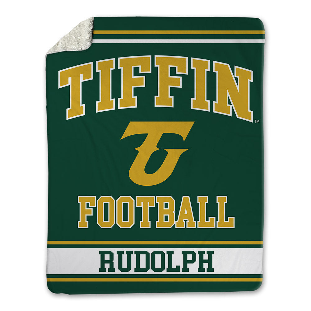 Tiffin - NCAA Football : Benjamin Rudolph - Blanket-0