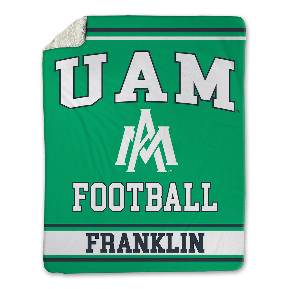 UAM - NCAA Football : Derius Franklin - Blanket-0