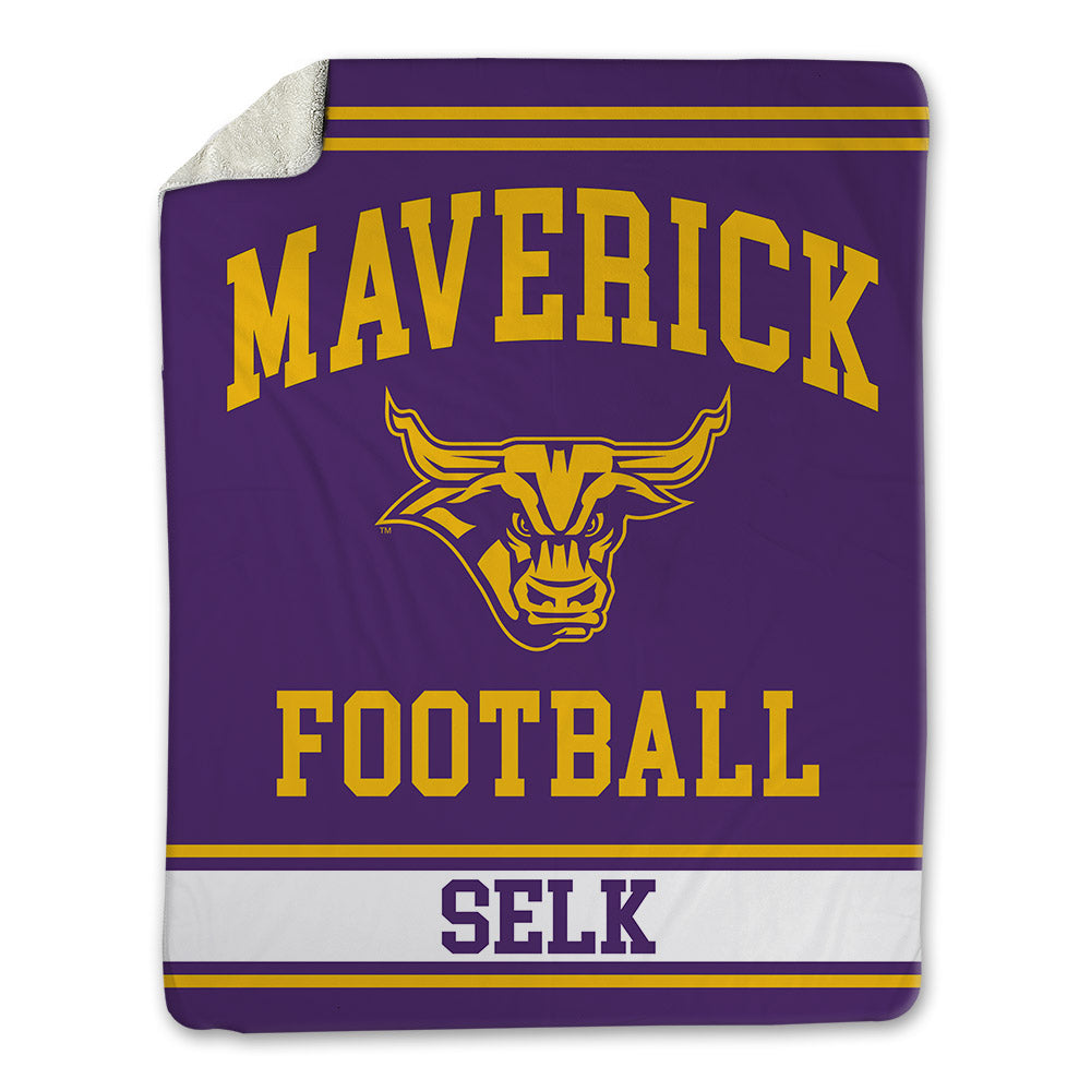 MNSU - NCAA Football : Collin Selk - Blanket-0