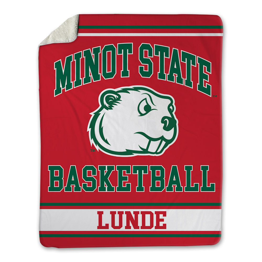 Minot State - NCAA Women's Basketball : Avery Lunde - Blanket-0