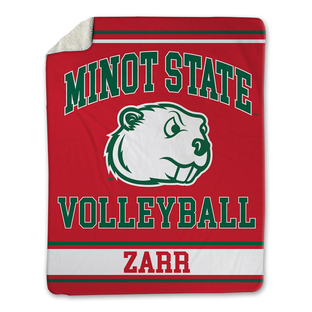 Minot State - NCAA Women's Volleyball : Zoe Zarr - Blanket-0